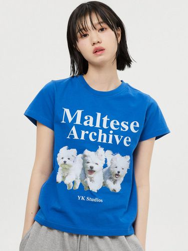 Maltese Archive Short Sleeve T-Shirt - WAIKEI - Modalova