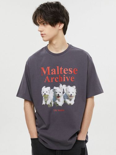 Maltese Archive Short Sleeve T-Shirt - WAIKEI - Modalova