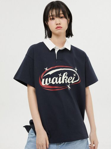 Logo Rugby Polo Short Sleeve Shirt - WAIKEI - Modalova