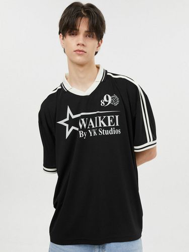 Star Logo Polo Short Sleeve Shirt - WAIKEI - Modalova