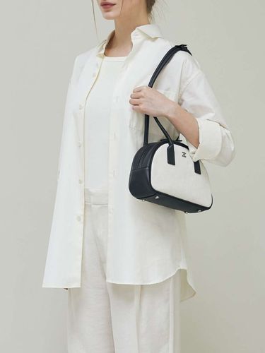 OZ Half Moon Canvas Bowling Bag_2 Colors - JOSEPH & STACEY - Modalova