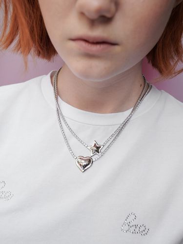 Everyoung Heart Necklace - BAEBAE - Modalova