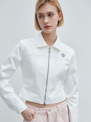 Nicole Two-way Collar Zip-up Jacket - NICK&NICOLE - Modalova