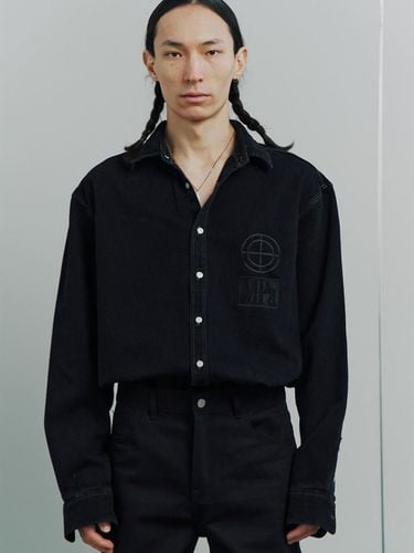 MPa WORK DENIM SHIRT_BLACK - PLASTIC PRODUCT - Modalova