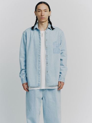 MPa WORK DENIM SHIRT_LIGHT BLUE - PLASTIC PRODUCT - Modalova