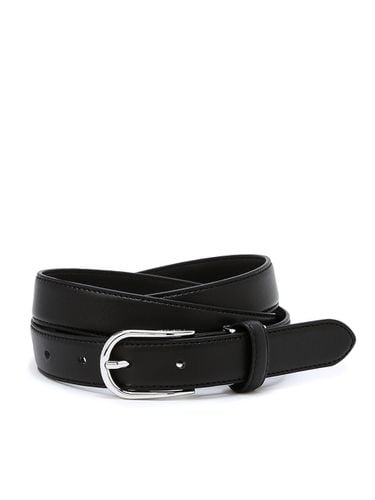 Solid Cow Leather Belt_Black - JILLSTUART - Modalova