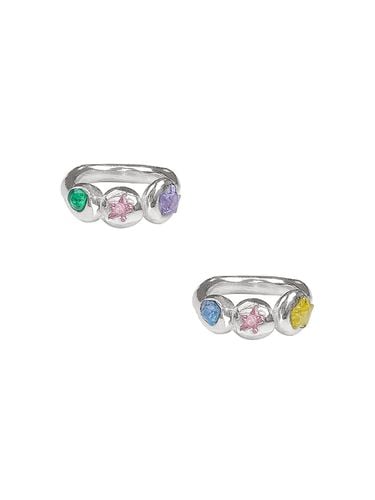 Triple Cubic Ring_ 2 Colors - VVV - Modalova