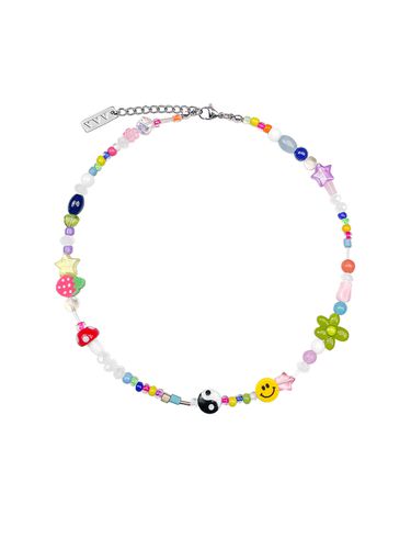 Summer Mix Smile Beads Necklace - VVV - Modalova