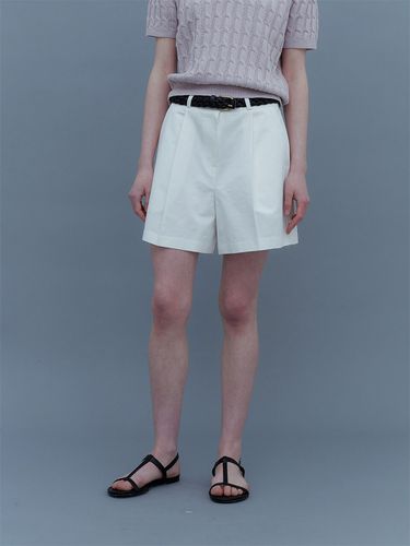 Sand Cotton Half Pants - URAGO - Modalova