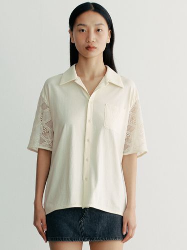 Combi Lace Shirt - WMMSTUDIOS - Modalova