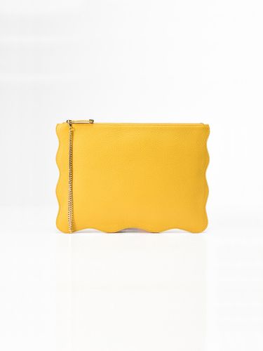 Ruffle Clutch_Yellow - LWL - Modalova