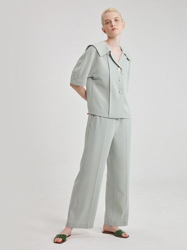 Straight Banding Pants - LINE STUDIO ONE - Modalova