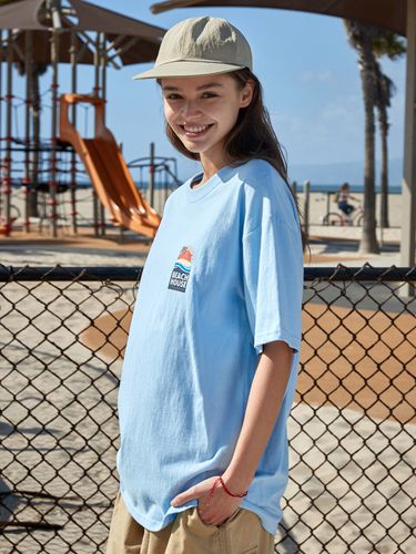 Sunset Beach House Short Sleeve T-shirt [4 colors] - Fluke - Modalova