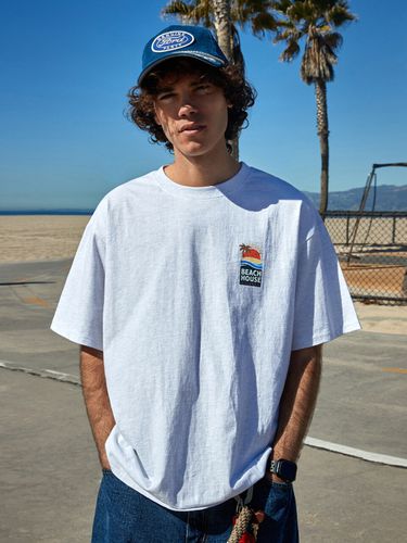 Sunset Beach House Short Sleeve T-shirt [4 colors] - Fluke - Modalova