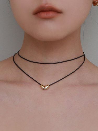 Heart String Necklace - Less is more - Modalova