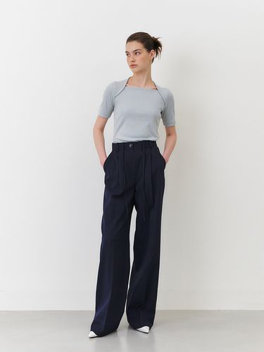 RTR Straight Semi Wide Pants_2 Colors - MOHAN - Modalova