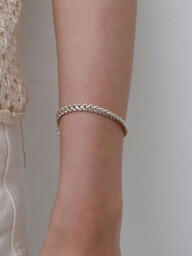 Silver Katena Bracelet - Less is more - Modalova