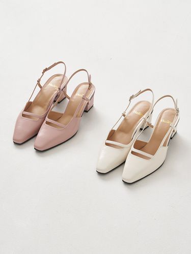 Square Strap Slingback_3 colors - Hailey - Modalova