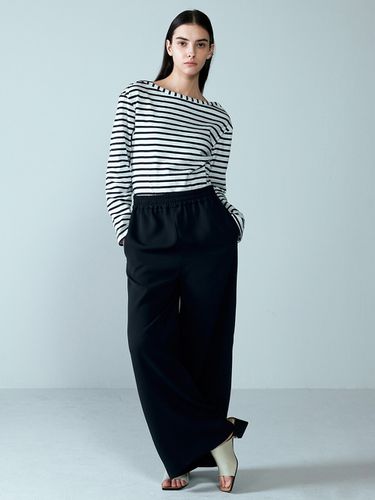 Banding Wide Slacks - NUVO.10 - Modalova