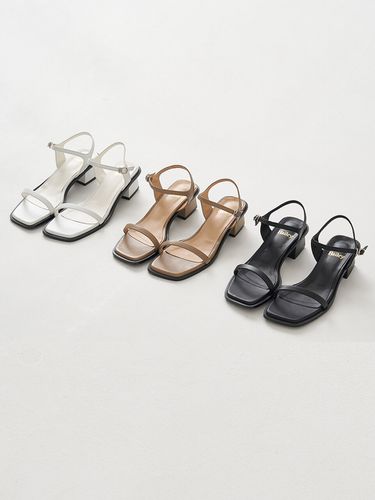 Square Sandal Heel_3 colors - Hailey - Modalova