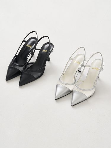 Pointed Mesh Slingback_2 colors - Hailey - Modalova