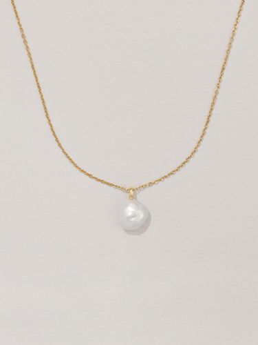 Baroque Pearl Necklace - Manaet - Modalova