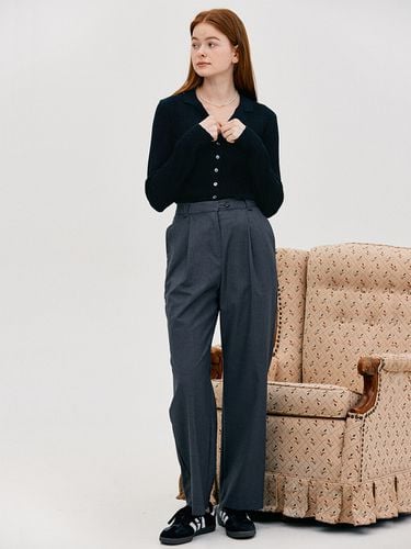 L Button Loop Slacks_Charcoal - ANEDIT - Modalova