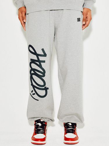 Signature Logo Sweatpants - Gray - HOODHOOD - Modalova