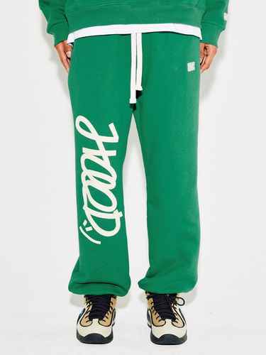 Signature Logo Sweatpants - Green - HOODHOOD - Modalova