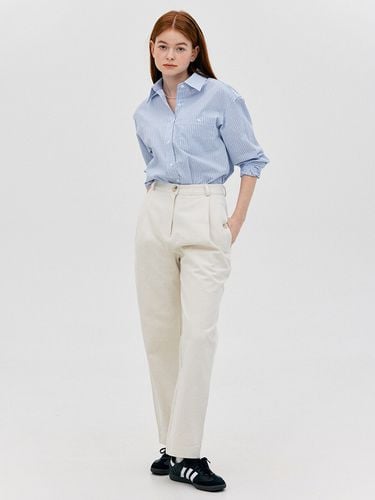 L Pocket Point Chino Pants_Ecru - ANEDIT - Modalova