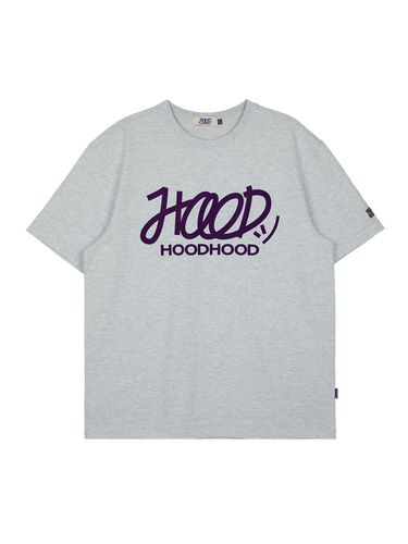 Signature Logo Short Sleeves T-Shirt - White - HOODHOOD - Modalova