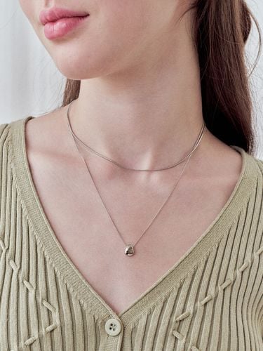 Flame Layered Necklace Set - ENGBROX - Modalova