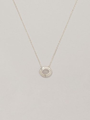 Oval Calcedonia Necklace - Manaet - Modalova