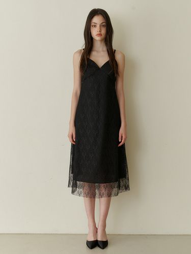 Grace Layered Lace Dress- Black - KINDABABY - Modalova