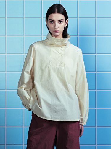 Stand Half Neck Blouse - NUVO.10 - Modalova