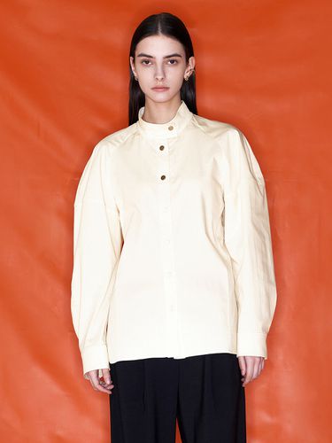 High Neck Button Blouse - NUVO.10 - Modalova