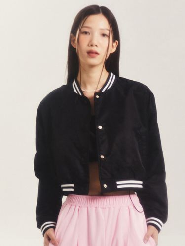 Basic Stadium Cropped Jacket - GAC - Modalova