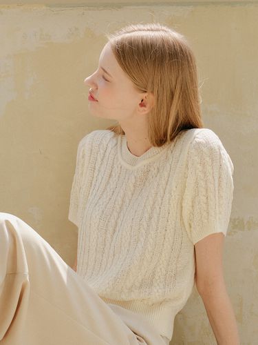 Cable Tape Knit - YUPPE - Modalova