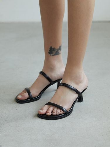 Roomy Sandal - Double_Black - CHIELEI - Modalova