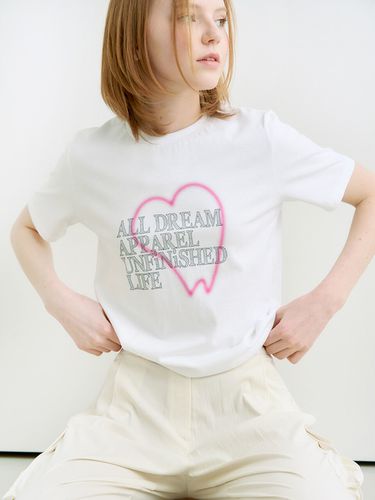 Love Dream T-shirt _White - ADAUL - Modalova