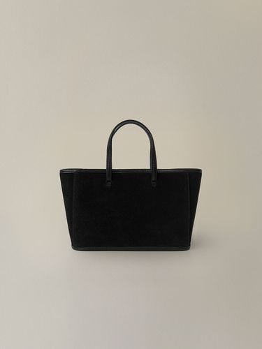 Ain Suede Tote Bag_Black - NOTHING WRITTEN - Modalova