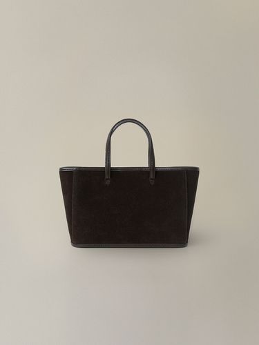 Ain Suede Tote Bag_Brown - NOTHING WRITTEN - Modalova