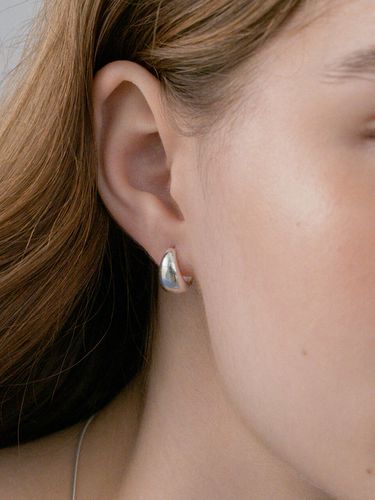 Drop Hoop Earring EC3000 (S / M / L) - TATIANA - Modalova