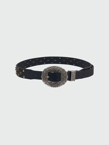 Wayde Western Belt (Black) - EENK - Modalova