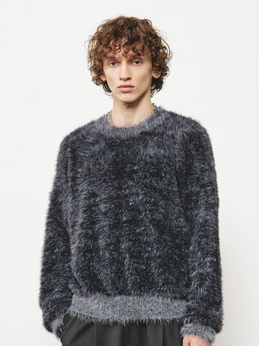 Oversized Soft Hairy Knit Pullover _ - MMIC - Modalova