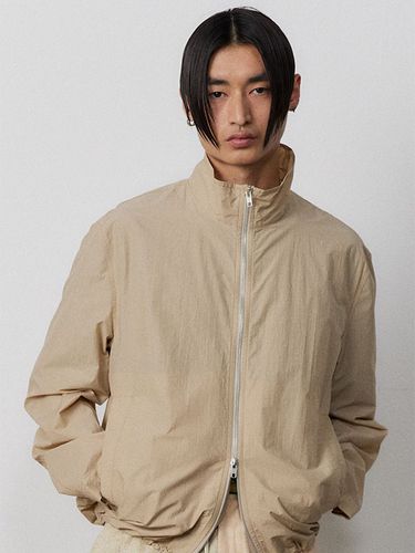 Recycled Paper Cotton Nature Windbreaker _ - MMIC - Modalova