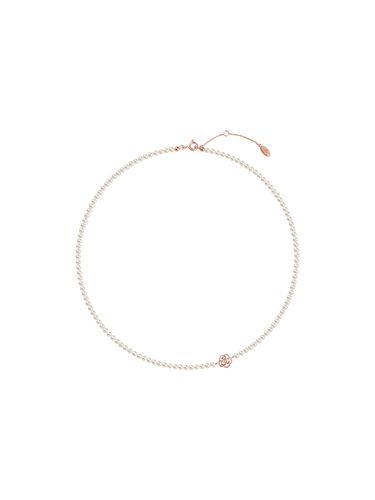 Silver Pearl Necklace RA0121 - ROSEMONT - Modalova