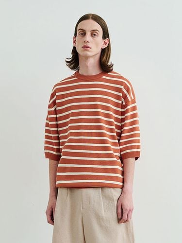 Stripe Crewneck Knit Top - Lord John Grey - Modalova