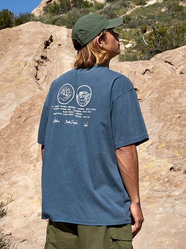 National Mountain Pigment Short Sleeve T-shirt - Fluke - Modalova