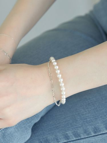 Ever Swarovski Pearl 925 Bracelet - dmoment - Modalova